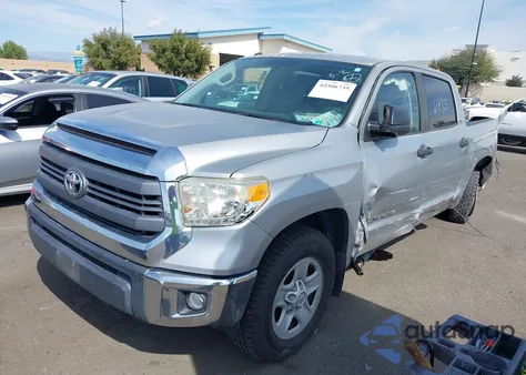 2014 Toyota Tundra Sr5 4.6L V8 из США, поврежденный, VIN 5TFEM5F14EX076231